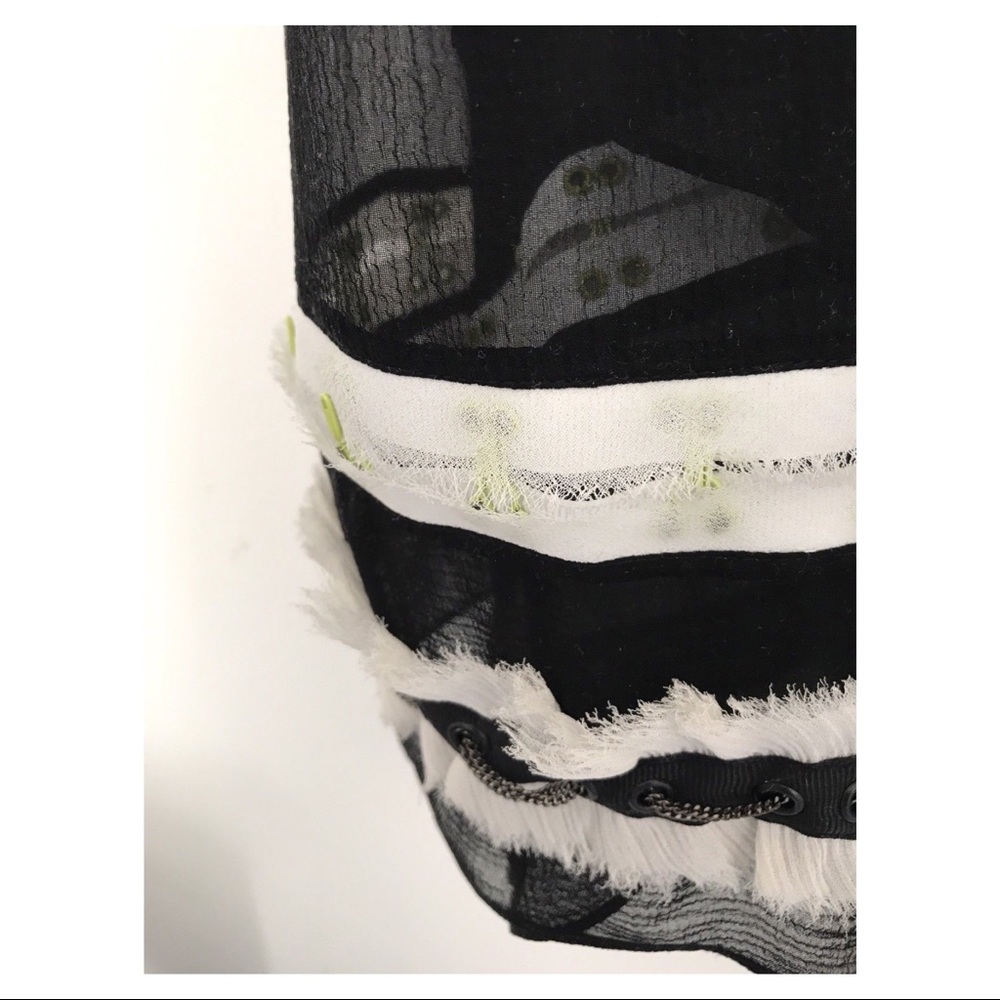 PROENZA SCHOULER DELICATE BLACK SLIP DRESS 4 US - Picture 9 of 11